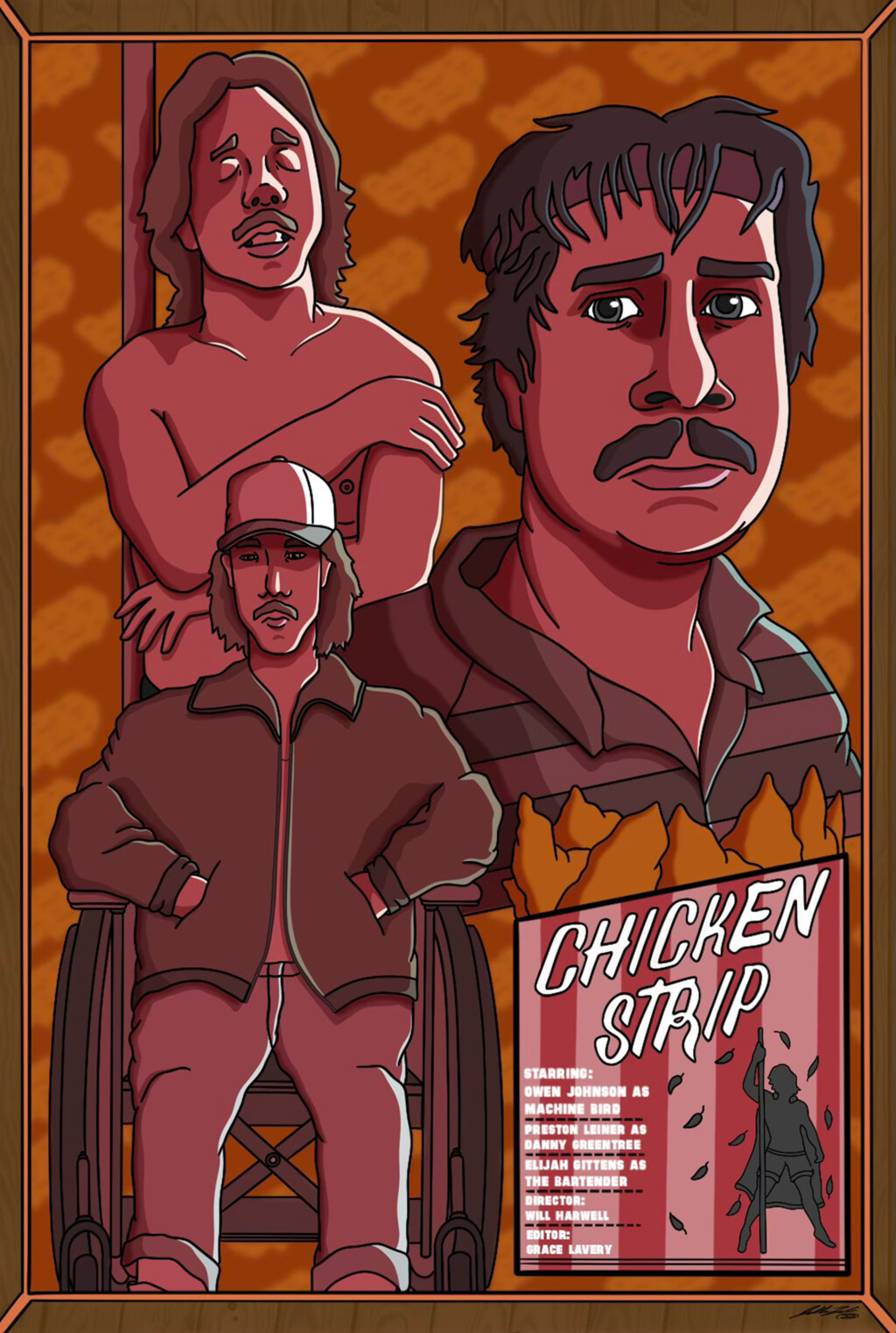 Filmposter for Chicken Strip